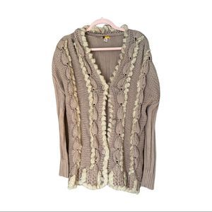 🛍️4/$35🛍️ NWOT “Population” Button Down Sweater